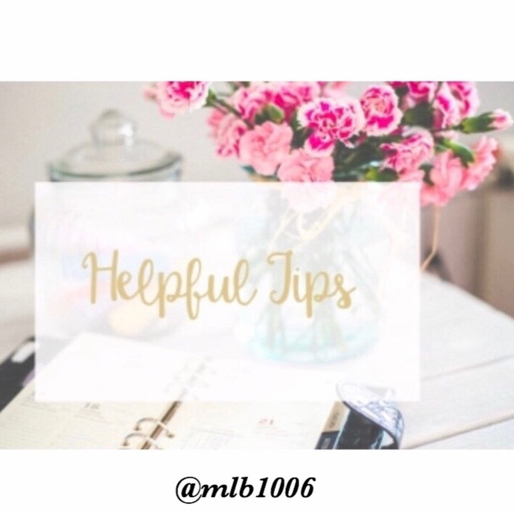 Helpful Tips II ⭐️⭐️